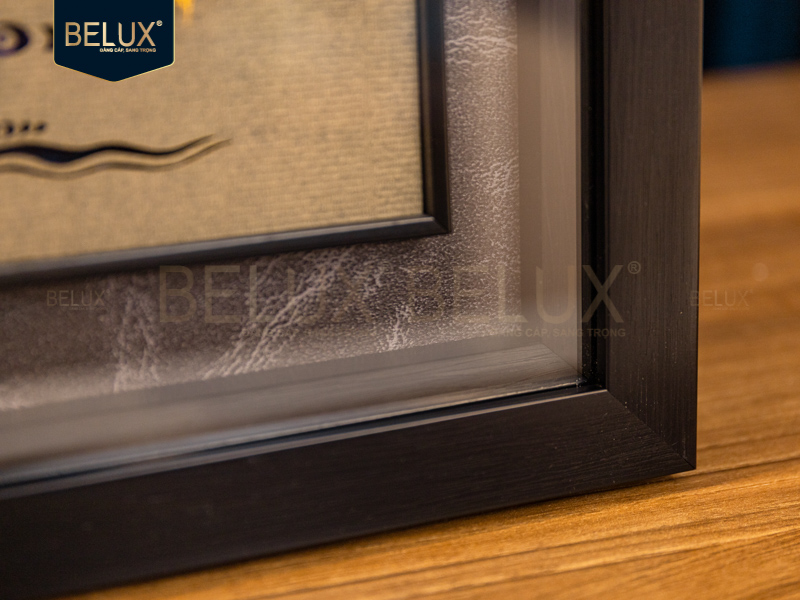 Tranh Phượng Hoàng Mạ Vàng 24k 24×35 cm